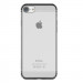 Devia Glimmer2 Case - поликарбонатов кейс за iPhone SE (2022), iPhone SE (2020), iPhone 8, iPhone 7 (прозрачен-сребрист) 2
