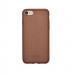 Devia Jelly Slim Leather Case - кожен кейс за iPhone 8, iPhone 7 (кафяв) 2