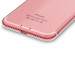 Devia Naked Case - тънък силиконов (TPU) калъф (0.5 mm) за iPhone 8 Plus, iPhone 7 Plus (розово злато) 4