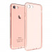 Devia Naked Case - тънък силиконов (TPU) калъф (0.5 mm) за iPhone 8 Plus, iPhone 7 Plus (розово злато) 3