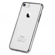 Devia Glimmer Case - поликарбонатов кейс за iPhone 8 Plus, iPhone 7 Plus (прозрачен-сребрист) 2