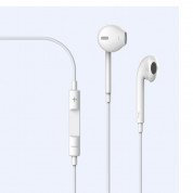 Devia Smart Earpods with remote and mic (white)