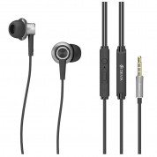 Devia T1 Acorn In-Ear headphones with control and mic for mobile devices (black)