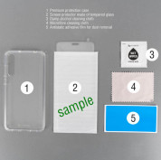 4smarts 360° Protection Set - тънък силиконов кейс и стъклено защитно покритие за дисплея на iPhone SE (2022), iPhone SE (2020), iPhone 8, iPhone 7 (прозрачен) 4