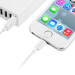 TeckNet P301 Apple MFi Certified Lightning to USB Cable 3m. - изключително здрав и качествен Lightning кабел за iPhone, iPad, iPod с Lightning (3 метра) (бял) 4