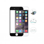 Comma Barde Full Screen Tempered Glass for iPhone 8, iPhone 7 (black)
