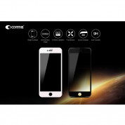 Comma Zenus Full Screen Tempered Glass for iPhone 8, iPhone 7 (black) 2