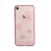 Comma Crystal Flora 360 Case - поликарбонатов кейс за iPhone 8, iPhone 7 (с кристали Сваровски) (розово злато) 1