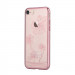 Comma Crystal Flora 360 Case - поликарбонатов кейс за iPhone 8, iPhone 7 (с кристали Сваровски) (розово злато) 2