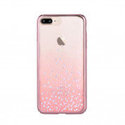 Comma Unique Polka 360 Case with Swarovski Elements for iPhone 8, iPhone 7 (rose gold)