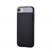 Comma Vivid Leather Case - кожен кейс за iPhone 8 Plus, iPhone 7 Plus (черен) 1