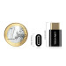TeckNet TF001 USB-C Male to MicroUSB Female Adapter - 2 броя microUSB адаптер за MacBook и устройства с USB-C порт 5