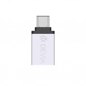 Devia Itec2 USB-C to USB-A 3.0 Adapter - USB-A адаптер за MacBook и устройства с USB-C порт