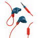 JBL Grip 200 - спортни слушалки с микрофон за iPhone, iPod, iPad и мобилни устройства (син) 3