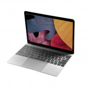 Devia Keyboard Protector - силиконов протектор за клавиатурата на MacBook 12 (прозрачен-мат) 1