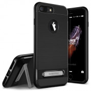 Verus High Pro Shield Case - висок клас хибриден удароустойчив кейс за iPhone 8 Plus, iPhone 7 Plus (черен)