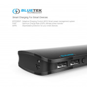 TeckNet iEP1500 PowerZen 16750mAh Power Bank - качествена външна батерия 16750mAh с 2xUSB и фенерче за смартфони и таблети (черен) 2