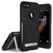 Verus Carbon Fit Case Kickstand - висок клас хибриден удароустойчив кейс за iPhone 8, iPhone 7 (черен) 1