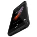 Verus Carbon Fit Case Kickstand - висок клас хибриден удароустойчив кейс за iPhone 8, iPhone 7 (черен) 6