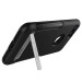 Verus Carbon Fit Case Kickstand - висок клас хибриден удароустойчив кейс за iPhone 8, iPhone 7 (черен) 4