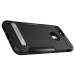 Verus Carbon Fit Case Kickstand - висок клас хибриден удароустойчив кейс за iPhone 8, iPhone 7 (черен) 3