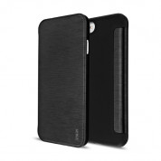 Artwizz SmartJacket case - полиуретанов флип калъф за iPhone 8, iPhone 7 (черен)