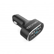 TeckNet PowerDash iEP174 D2 9.6A/48W USB Car Charger - зарядно за кола (9.6A/48W) с 4xUSB порта за мобилни устройства (черен) 2