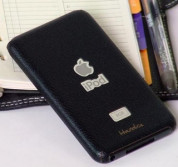 HardCE iMAT II кожен скин за задния панел на iPod Touch 2 и 3 (черен)