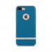 Moshi Napa Case - кожен кейс за iPhone 8 Plus, iPhone 7 Plus (син) 1