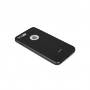 Moshi iGlaze Case - тънък удароустойчив хибриден кейс за iPhone 8 Plus, iPhone 7 Plus (черен) 7