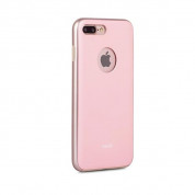 Moshi iGlaze Case - тънък удароустойчив хибриден кейс за iPhone 8 Plus, iPhone 7 Plus (розов) 5