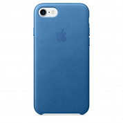 Apple iPhone Leather Case for iPhone 8, iPhone 7 (sea blue)