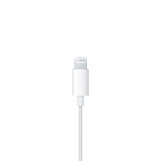 Apple Earpods with Lightning Connector - оригинални слушалки с управление на звука и микрофон за iPhone 14, iPhone 13, iPhone 12, iPhone 11, iPhone, X, iPhone 8, iPhone 7 (ритейл опаковка) 5