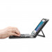 TeckNet X370 Bluetooth Folio Universal Case - кейс, поставка и блутут клавиатура за устройства до 8 инча (черен) 4