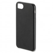 4smarts Venice Leather Case - качествен кожен кейс за iPhone 8, iPhone 7 (черен)