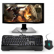 Tecknet Gaming Combo X861 - комплект геймърска клавиатура и мишка с LED подсветка (за PC) 1