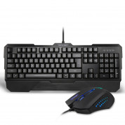 Tecknet Gaming Combo X861 - комплект геймърска клавиатура и мишка с LED подсветка (за PC)