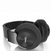 AKG K545 High performance over-ear headphones - аудиофилски слушалки с микрофон и управление на звука за мобилни устройства (черен) 2