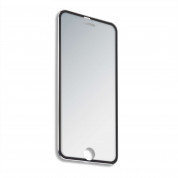 4smarts Second Glass Curved Rim 2.5D - калено стъклено защитно покритие с извити ръбове за целия дисплея на iPhone 8, iPhone 7 (прозрачен-черен)
