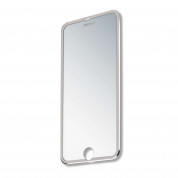 4smarts Second Glass Curved Rim 2.5D - калено стъклено защитно покритие с извити ръбове за целия дисплей на iPhone 8 Plus, iPhone 7 Plus (прозрачен-сребрист) 1