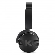 AKG Y50 Bluetooth - безжични слушалки с микрофон и управление на звука за iPhone, iPad и iPod и мобилни устройства  (черен)