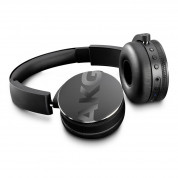 AKG Y50 Bluetooth - безжични слушалки с микрофон и управление на звука за iPhone, iPad и iPod и мобилни устройства  (черен) 2