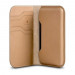 Beyzacases Natural Wallet Case - кожен калъф (естествена кожа, ръчна изработка) за iPhone SE (2022), iPhone SE (2020), iPhone 8, iPhone 7, iPhone 6, iPhone 6S (светлокафяв) 1