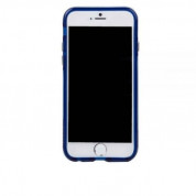 CaseMate Naked Tough Translucent Case - кейс с висока защита за iPhone SE (2020), iPhone 8, iPhone 7, iPhone 6S, iPhone 6 (син) 5