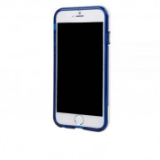 CaseMate Naked Tough Translucent Case - кейс с висока защита за iPhone SE (2020), iPhone 8, iPhone 7, iPhone 6S, iPhone 6 (син) 6