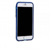 CaseMate Naked Tough Translucent Case - кейс с висока защита за iPhone SE (2022), iPhone SE (2020), iPhone 8, iPhone 7, iPhone 6S, iPhone 6 (син) 4