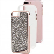 CaseMate Brilliance Case - кейс с висока защита и кристали за iPhone 8 Plus, iPhone 7 Plus, iPhone 6S Plus, iPhone 6 Plus (златист) 1