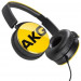 AKG Y50 On-Ear - слушалки с микрофон и управление на звука за iPhone, iPad и iPod и мобилни устройства (жълт) 3