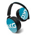 AKG Y50 On-Ear - слушалки с микрофон и управление на звука за iPhone, iPad и iPod и мобилни устройства (светлосин) 4