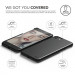 Elago S7 Slim Fit 2 Case + HD Clear Film - поликарбонатов кейс и HD покритие за iPhone 8, iPhone 7 (черен-гланц) 4